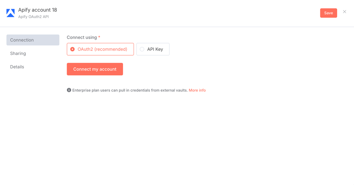Apify Auth